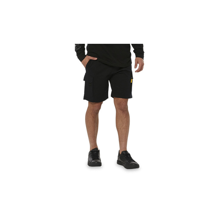 Men's Caterpillar Foundation Cargo Shorts Black Ireland MCWQ45839